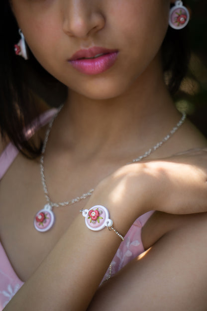 Pink quartz - Bracelet