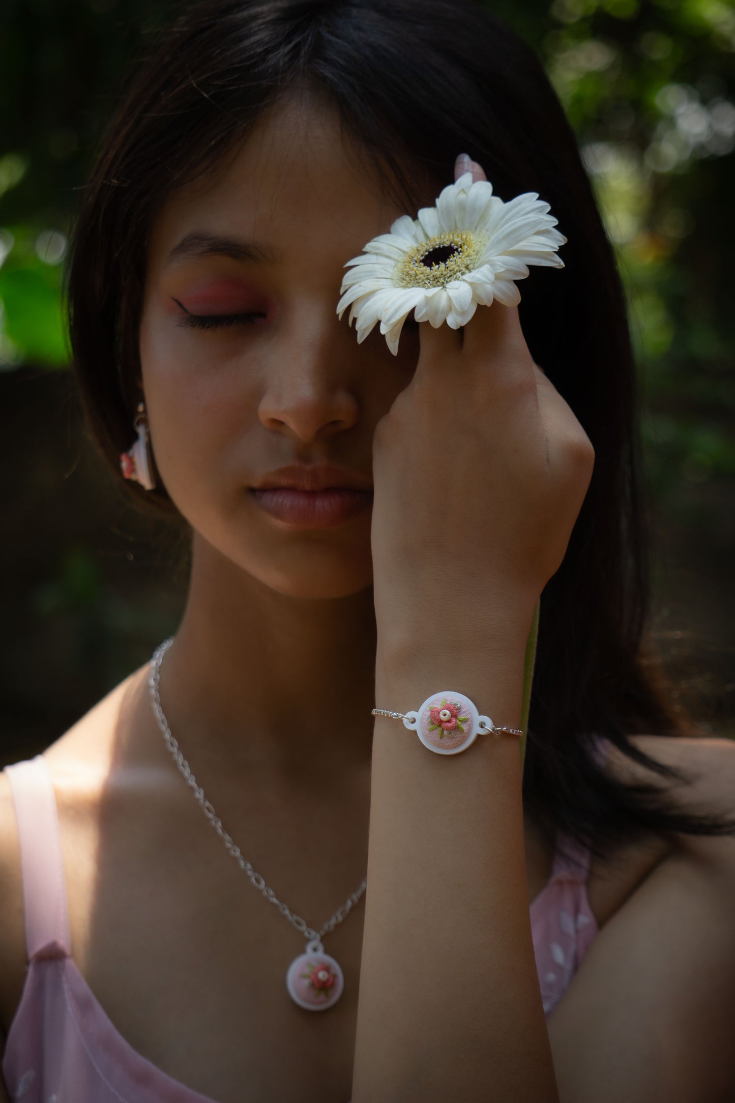 Pink quartz - Bracelet